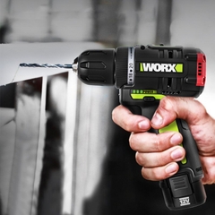 Máy khoan vặn vít dùng pin Li-on 12V Worx Green WU130