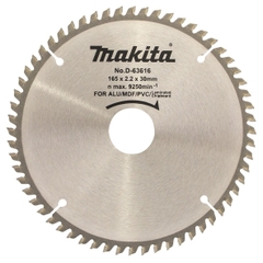 Đĩa cưa gỗ MDF Makita D-63616 165mm cốt 30mm 60 răng