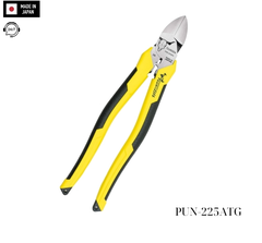 Kìm cắt dây điện lưỡi mỏng và bấm cos dài 230mm Tsunoda PUN-225ATG