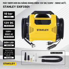 Máy Bơm hơi đa năng 2 trong 1 STANLEY Model SXIF3501