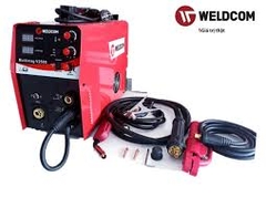 Máy hàn đa năng Weldcom bán tự động Multimag V2500 220V, hàn dây lõi thuốc không cần khí/Que/CO2 cuộn 5Kg và 15Kg