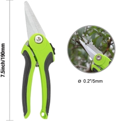 Kéo cắt cành mũi thẳng dài 190mm Workpro W151008