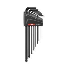 Bộ lục giác chữ L  9 chi tiết phủ đen bề mặt Holex 627327