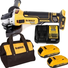 Máy mài pin Dewalt DCG405D2 đĩa 100mm 18V