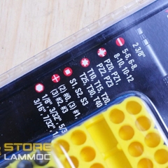 Bộ đầu vít 33 chi tiết Stanley 68-072