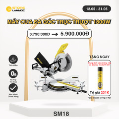 Máy cưa đa góc trục trượt 1800W Stanley SM18