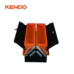 Hộp dụng cụ bằng kim loại ngăn kéo 5 khay kích thước 46x20x20.5cm Kendo 90204