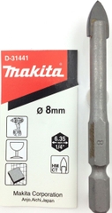 Mũi khoan thủy tinh chuôi lục giác 8x70mm Makita D-31441