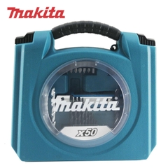 Bộ phụ kiện mũi khoan và vít 50 chi tiết Makita D-53687