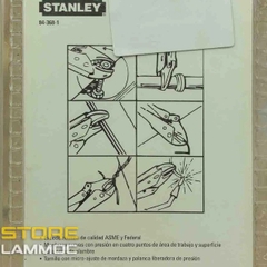 Kìm bấm chết mỏ cong 7inch Stanley 84-368-1-S 175mm cán trơn