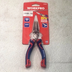 Kìm mỏ nhọn 160mm Workpro WP231020
