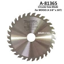 Đĩa cưa gỗ mini Makita A-81365 110mm, cốt 20mm, 30 răng