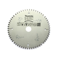 LƯỠI CƯA HỢP KIM CHO MDF 165MMX20MX60T MAKITA B-56677