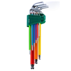 Bộ lục giác đầu bi Sata 09101CH 9 cây