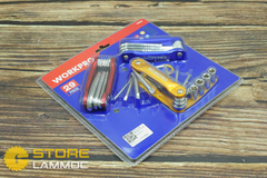 Bộ lục giác xếp gọn 3 trong 1 29 chi tiết WORKPRO W000901