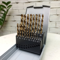 Bộ mũi khoan hợp kim 19 chi tiết HSSE-Co5 Ruko 215214RO