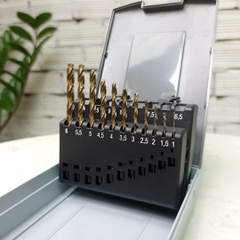 Bộ mũi khoan hợp kim 19 chi tiết HSSE-Co5 Ruko 215214RO
