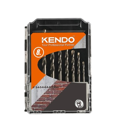 Bộ mũi khoan tường chân trụ 8 cái 3- 4- 5- 6- 6- 8- 8- 10mm Kendo 11603633