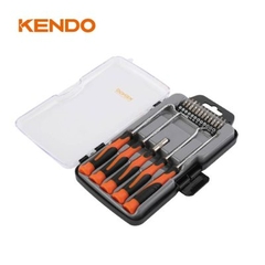 Bộ tua vít chính xác và móc 17 chi tiết Kendo 20539
