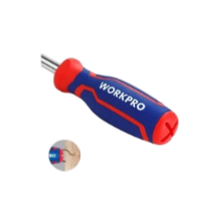 Tua vít đa năng 6 trong 1 cán cao su Workpro WP221046