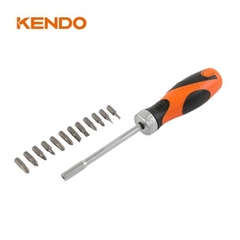 Bộ tua vít tự động kèm mũi vít 14 chi tiết Kendo 20016