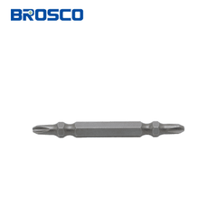 [Bán lẻ] Mũi vít bake 2 đầu (4.5mm) bằng thép S2 PH2PH2x65mm Brosco BR2PH2C45065