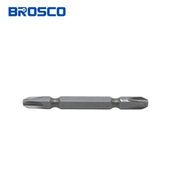 [Bán lẻ] Mũi vít bake 2 đầu (6.35mm) bằng thép S2 PH3PH3 x 65mm Brosco BR2PH3C635065