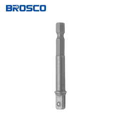 Đầu nối 1/4inchx65mm chuôi lục giác 6.35mm (vỉ 10 cái) Brosco BRQ14065
