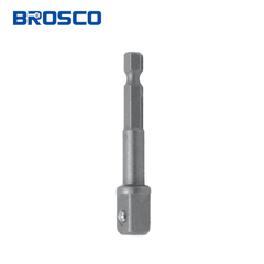 Đầu nối 3/8inchx65mm chuôi lục giác 6.35mm (vỉ 10 cái) Brosco BRQ38065