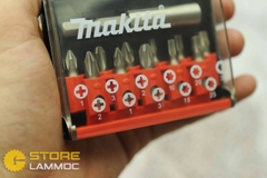 Bộ mũi bắn vít 12 chi tiết Makita D-31011-12