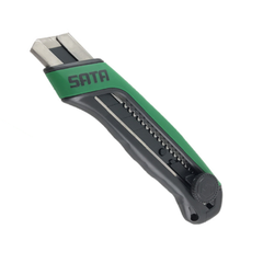 Dao rọc giấy Sata 25mm 93483 cán phủ cao su cao cấp