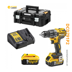 Máy khoan vặn vít pin Dewalt DCD791P2 18V