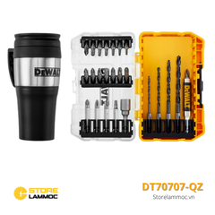 Bộ mũi bắn  vít đa năng 25 chi tiết kèm ly Dewalt DT70707-QZ