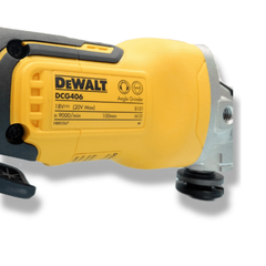 Thân máy mài pin Dewalt DCG406N đĩa 100mm công tắc bóp 20V