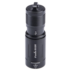 Đèn pin mini móc khóa màu đen Fenix FN-E02R-BK