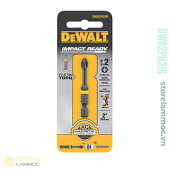 Mũi bắn vít 4 cạnh PH2 x 57mm Flex-Torx 1/4 Dewalt DWA2PH2IR