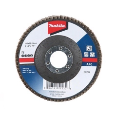 Đĩa nhám xếp sợi thủy tinh 125x22.23mm độ hạt A80 Makita D-63498