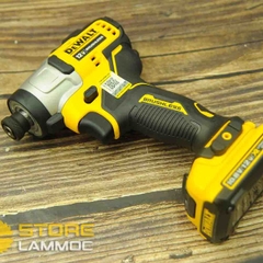 Máy bắn vít dùng pin 12V không than 1 pin 2ampe Dewalt DCF801D1