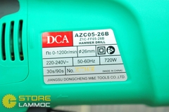 Máy khoan bê tông điện 3 chế độ 720W DCA AZC05-26B