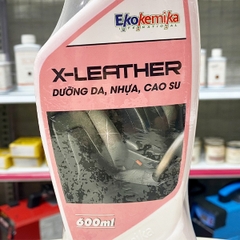 Dung dịch bảo dưỡng nhựa, da, cao su 600ml Ekokemika X-LEATHER