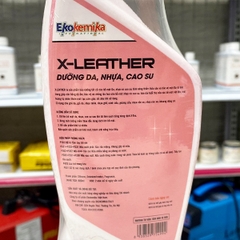 Dung dịch bảo dưỡng nhựa, da, cao su 600ml Ekokemika X-LEATHER