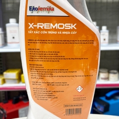 Dung dịch tẩy nhựa cây và xác côn trùng 600ml Ekokemika X-REMOSK