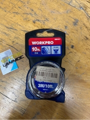 Thước cuộn 3m vỏ mạ chrome Workpro W061011