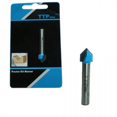 Mũi phay alu. ( Thẳng ): 1/4 x 3/8 (6.35 x 9.5mm) TTPusa TTP223-000203-SD