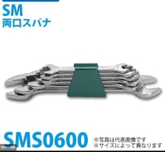 Bộ cờ lê hai miệng hở Asahi SMS0600