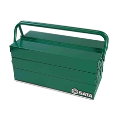 Hộp đựng đồ nghề 17inch 5 ngăn cầm tay bằng thép Sata 95104A