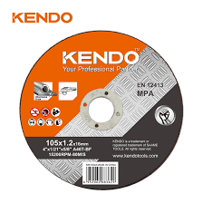 Đá cắt kim loại cho thép không gỉ 105×1.2×16mm Kendo 63610343