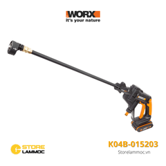Bộ súng xịt rửa dùng pin Liion 20V Worx Orange WG625E.3
