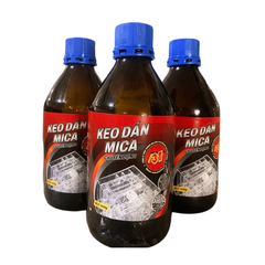 Keo lạnh dán mica không khói trong suốt 3T