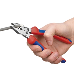 Kìm đa năng lưỡi cắt HRC 63 dài 180mm Knipex 02 02 180